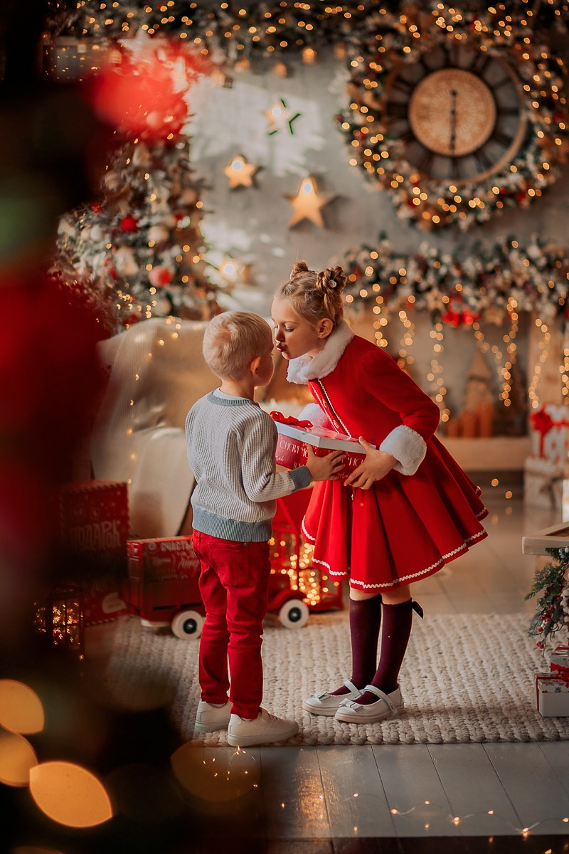 НОВЫЙ ГОД. Семейный фотограф в Москве выпускные альбомы Клюковская Надежда