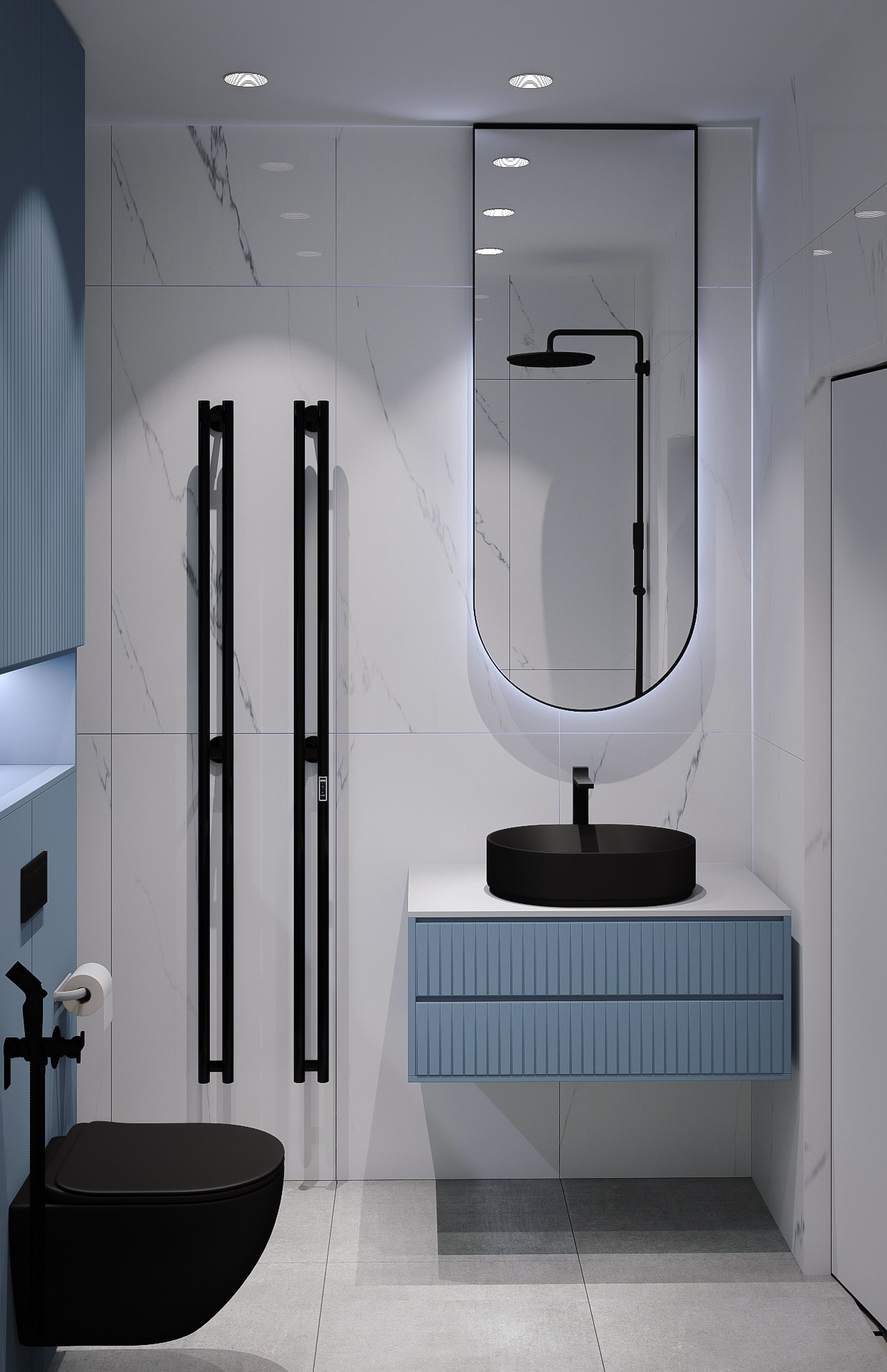 Ванная комната и санузел. Главная