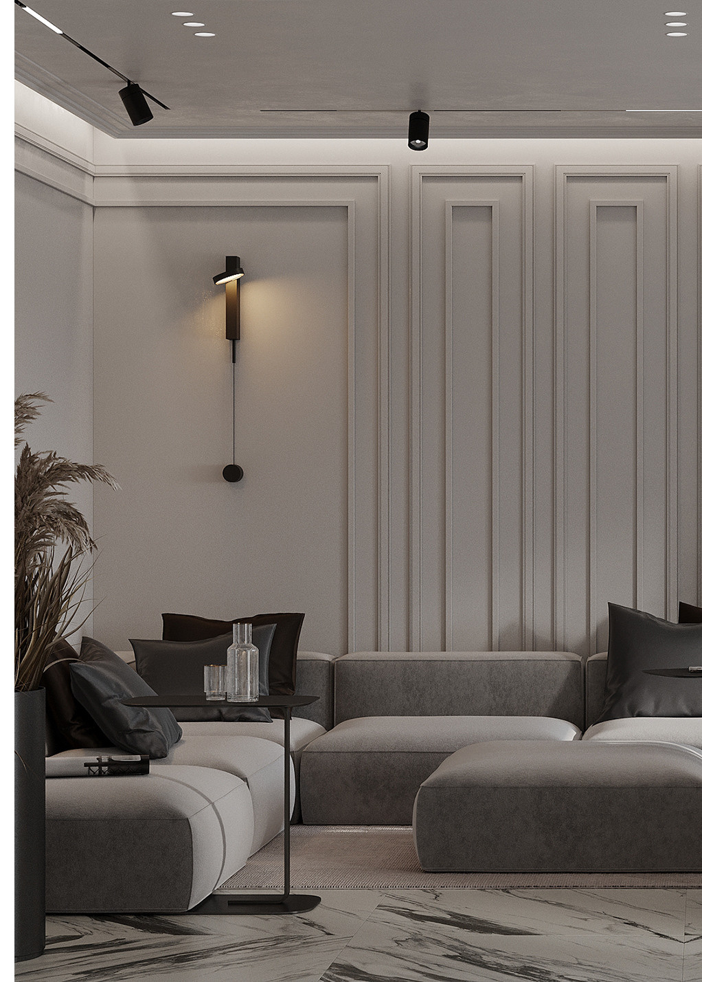 ЖК Мегаполис S90. Дизайн интерьера TATA VOLK