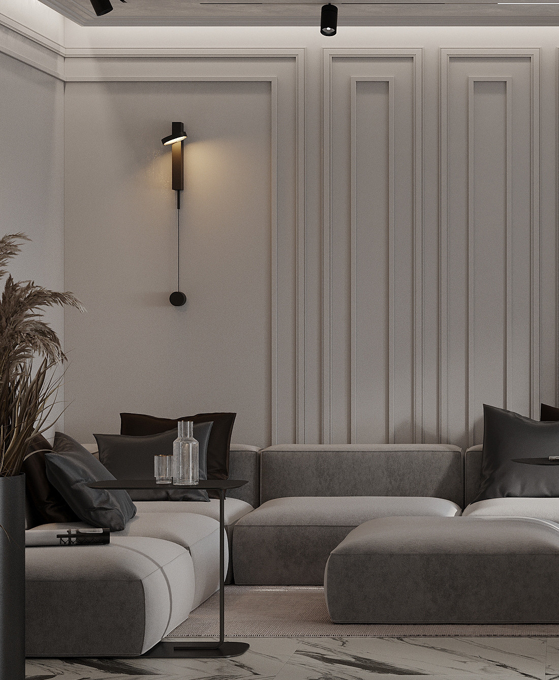 ЖК Мегаполис S90. Дизайн интерьера TATA VOLK