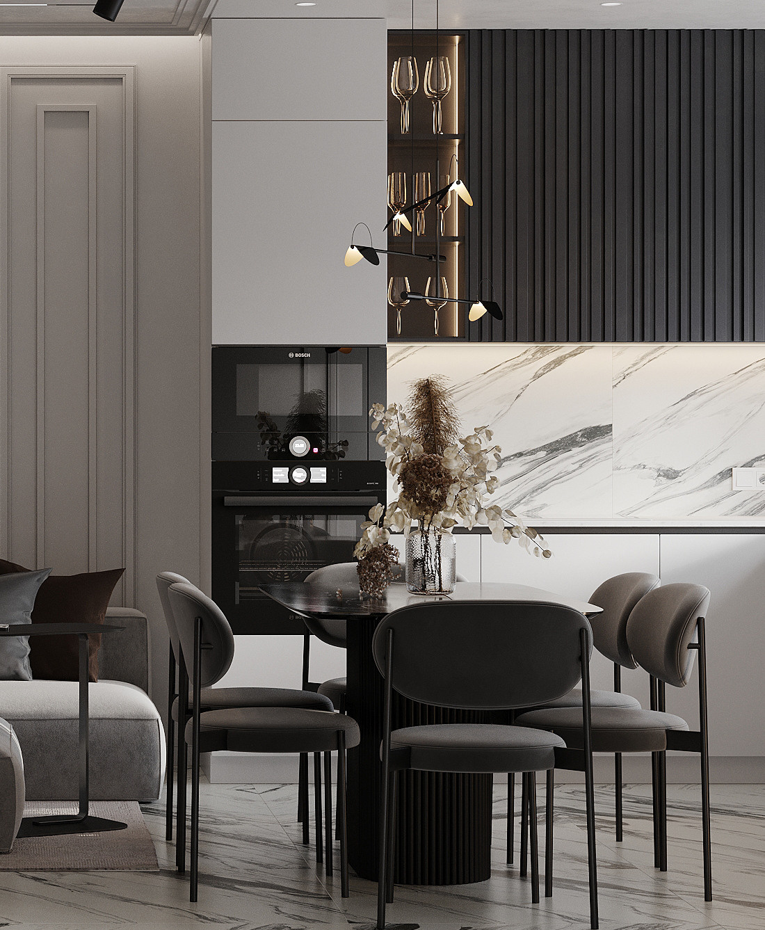 ЖК Мегаполис S90. Дизайн интерьера TATA VOLK