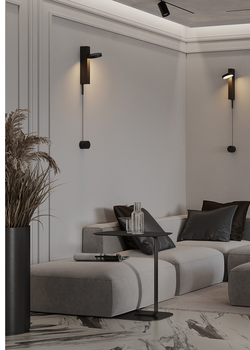 ЖК Мегаполис S90. Дизайн интерьера TATA VOLK