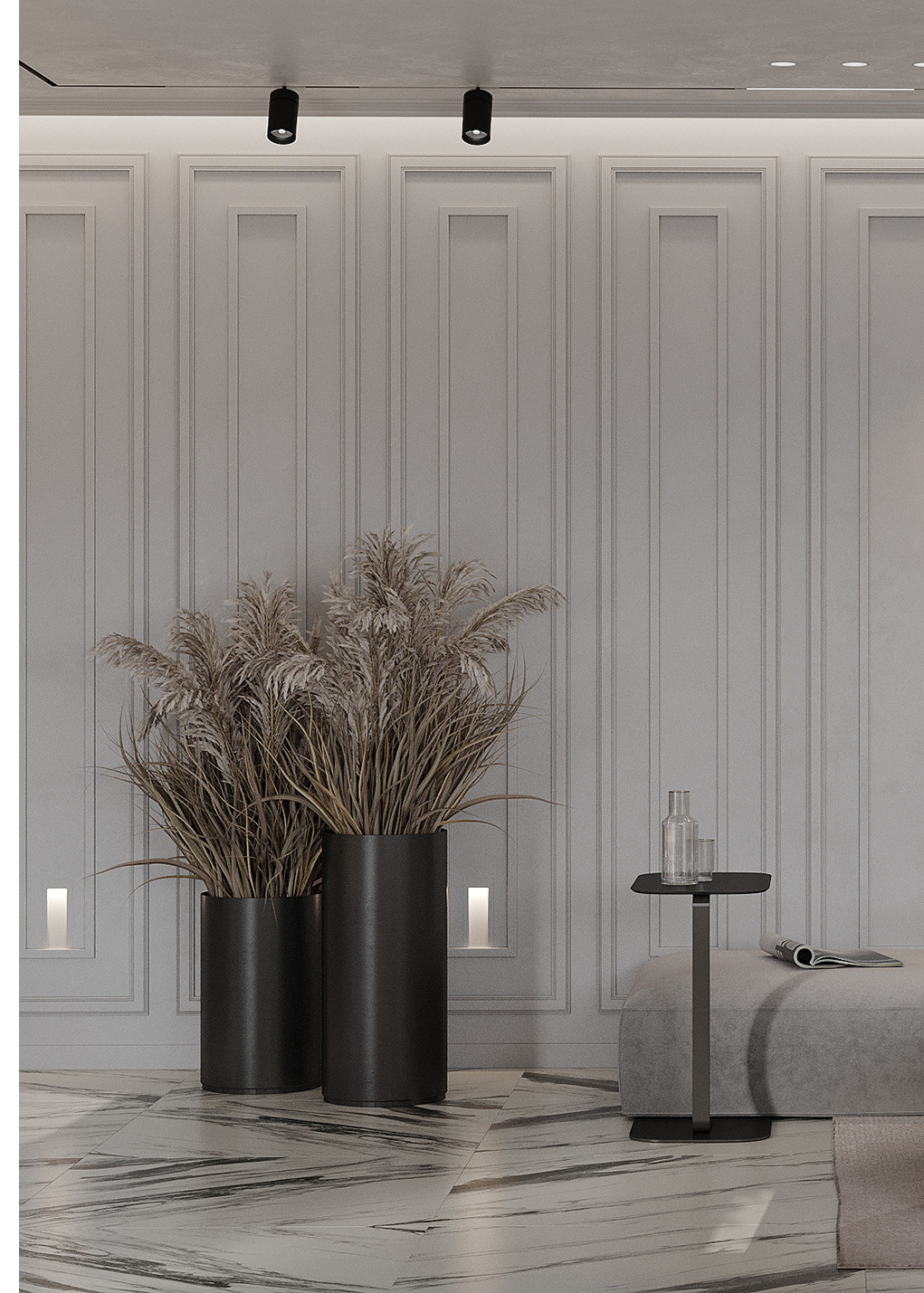 ЖК Мегаполис S90. Дизайн интерьера TATA VOLK