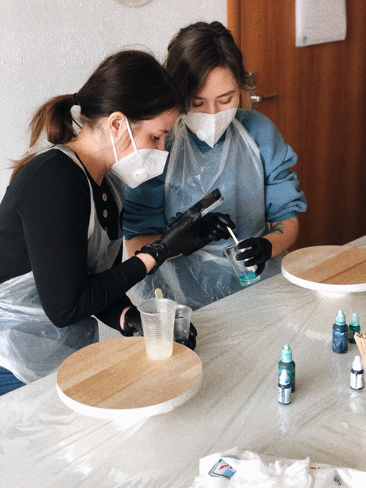 Мастер-классы. Seatales — эпоксидная смола и спиртовые чернила