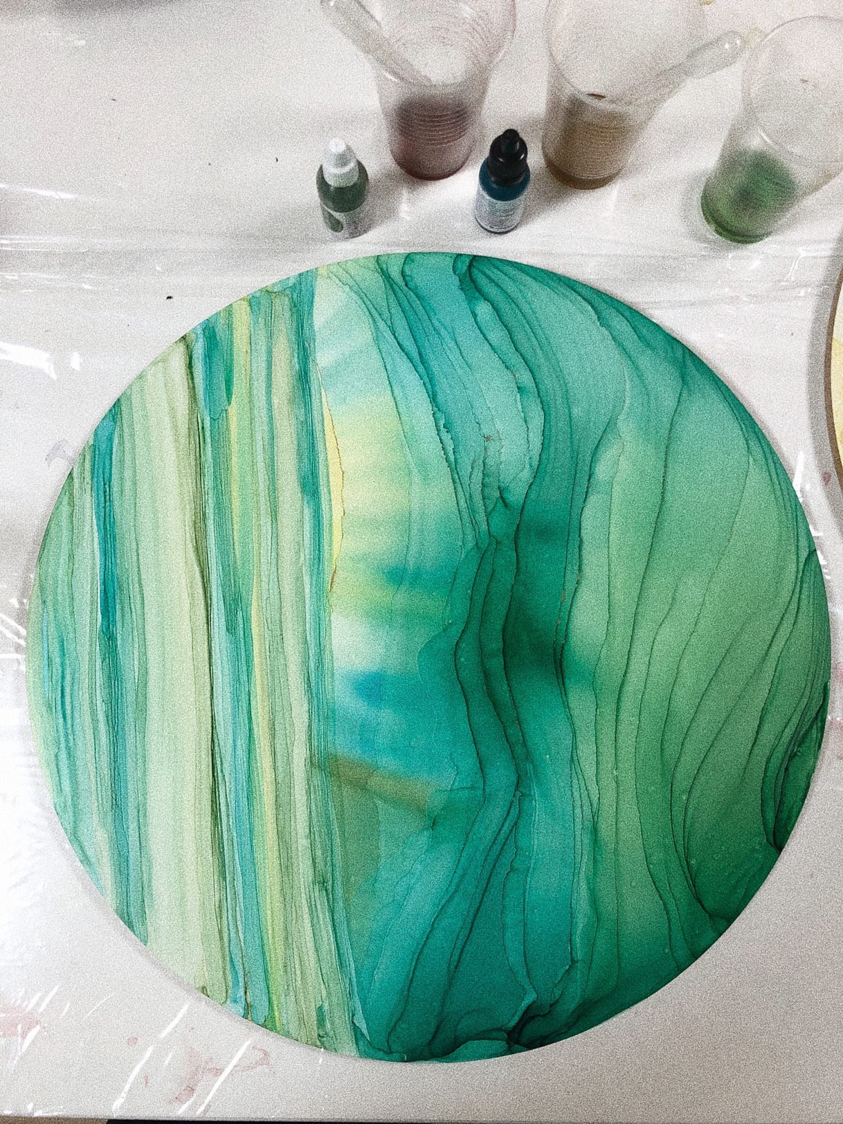 Мастер-классы. Seatales — эпоксидная смола и спиртовые чернила