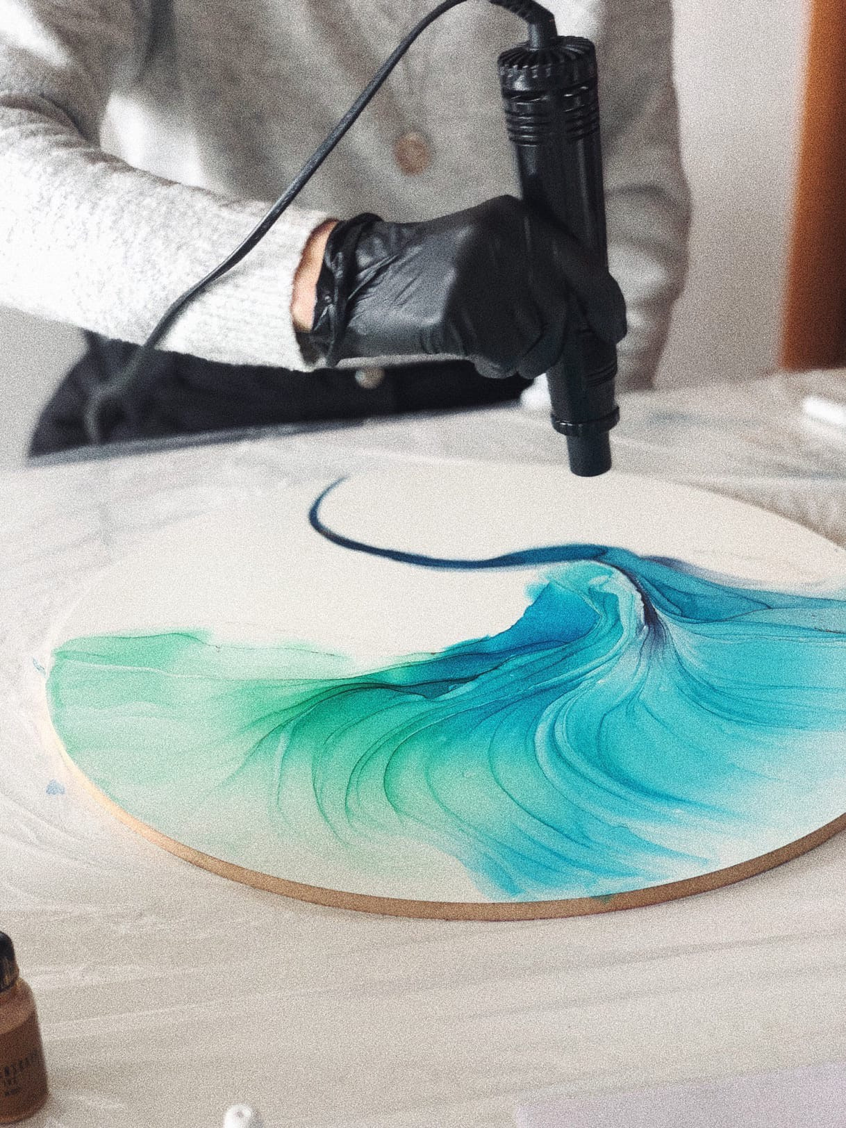 Мастер-классы. Seatales — эпоксидная смола и спиртовые чернила