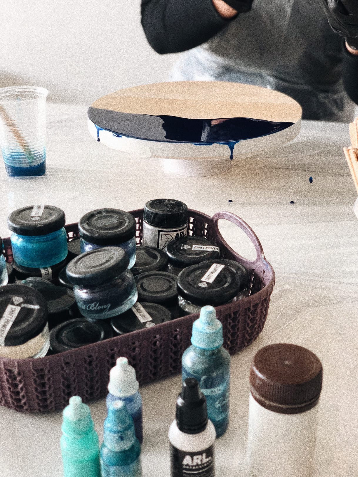 Мастер-классы. Seatales — эпоксидная смола и спиртовые чернила