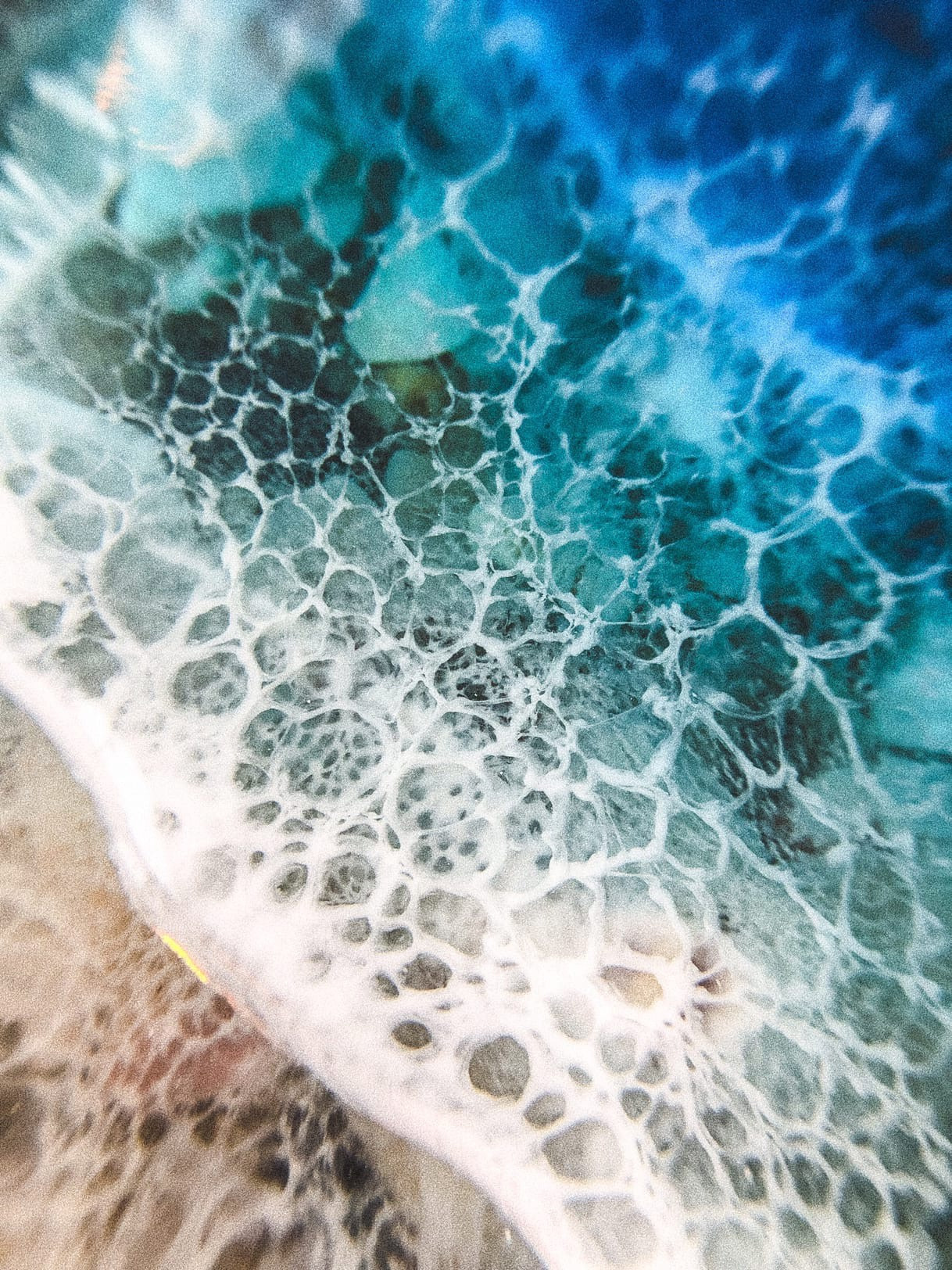 Seatales — эпоксидная смола и спиртовые чернила