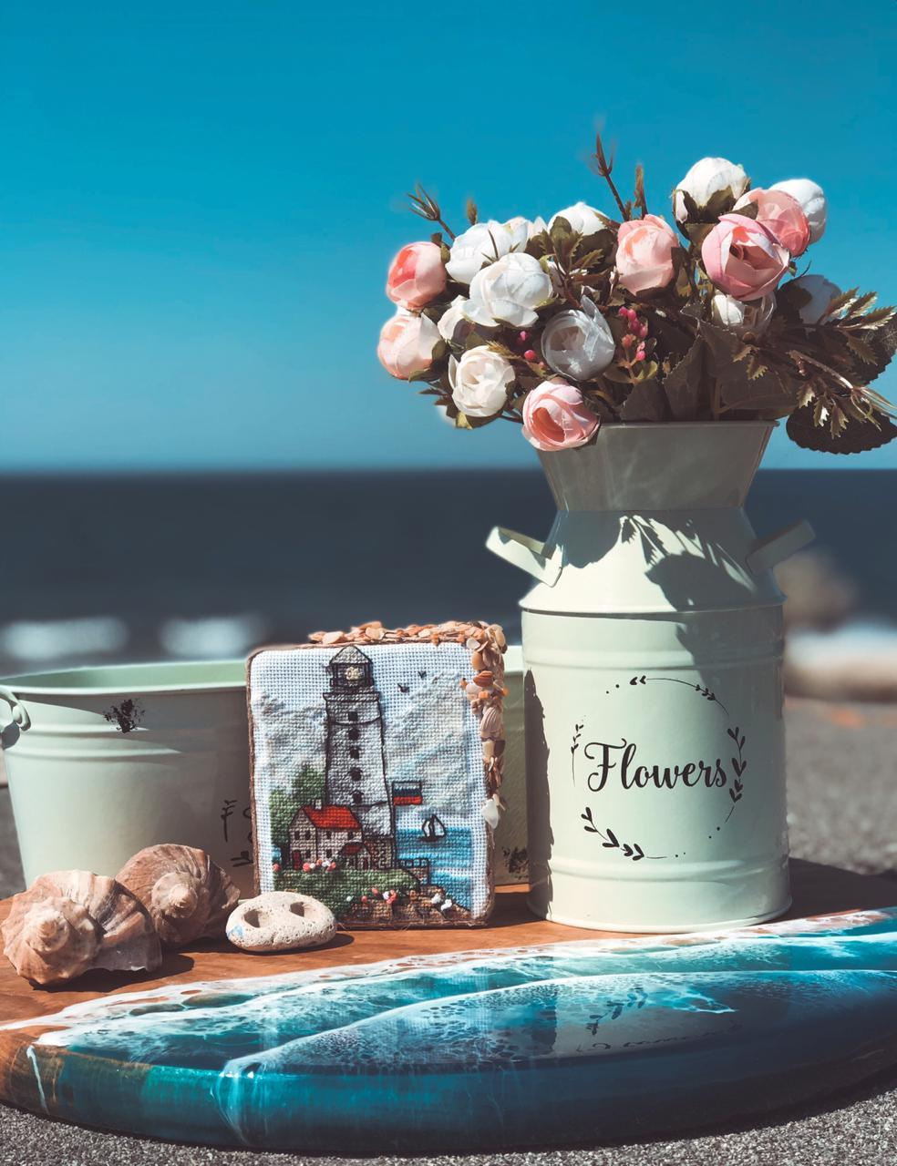 Эпоксидная смола. Seatales — эпоксидная смола и спиртовые чернила