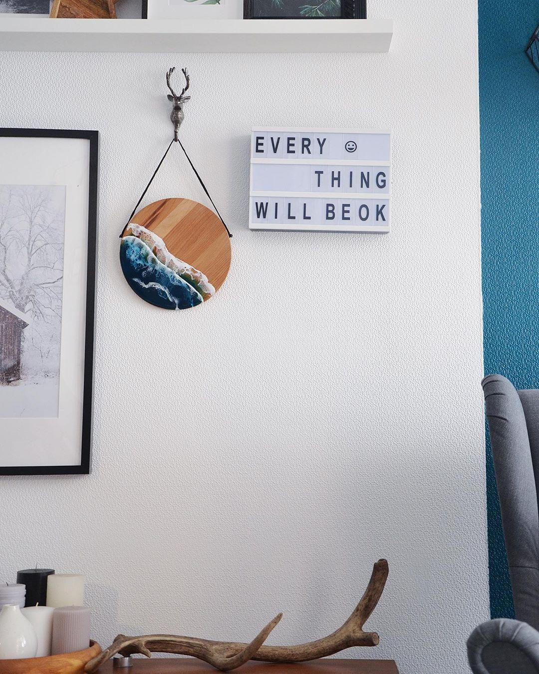 Эпоксидная смола. Seatales — эпоксидная смола и спиртовые чернила