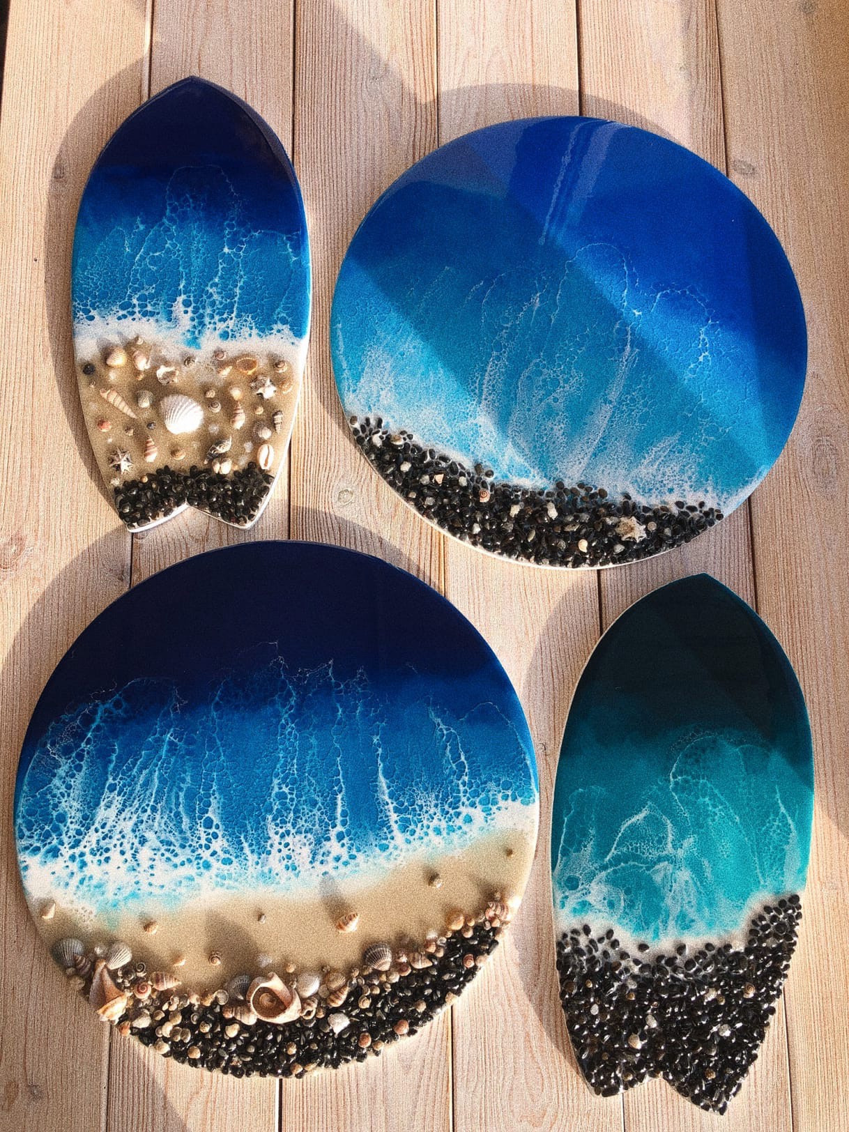 Мастер-классы. Seatales — эпоксидная смола и спиртовые чернила