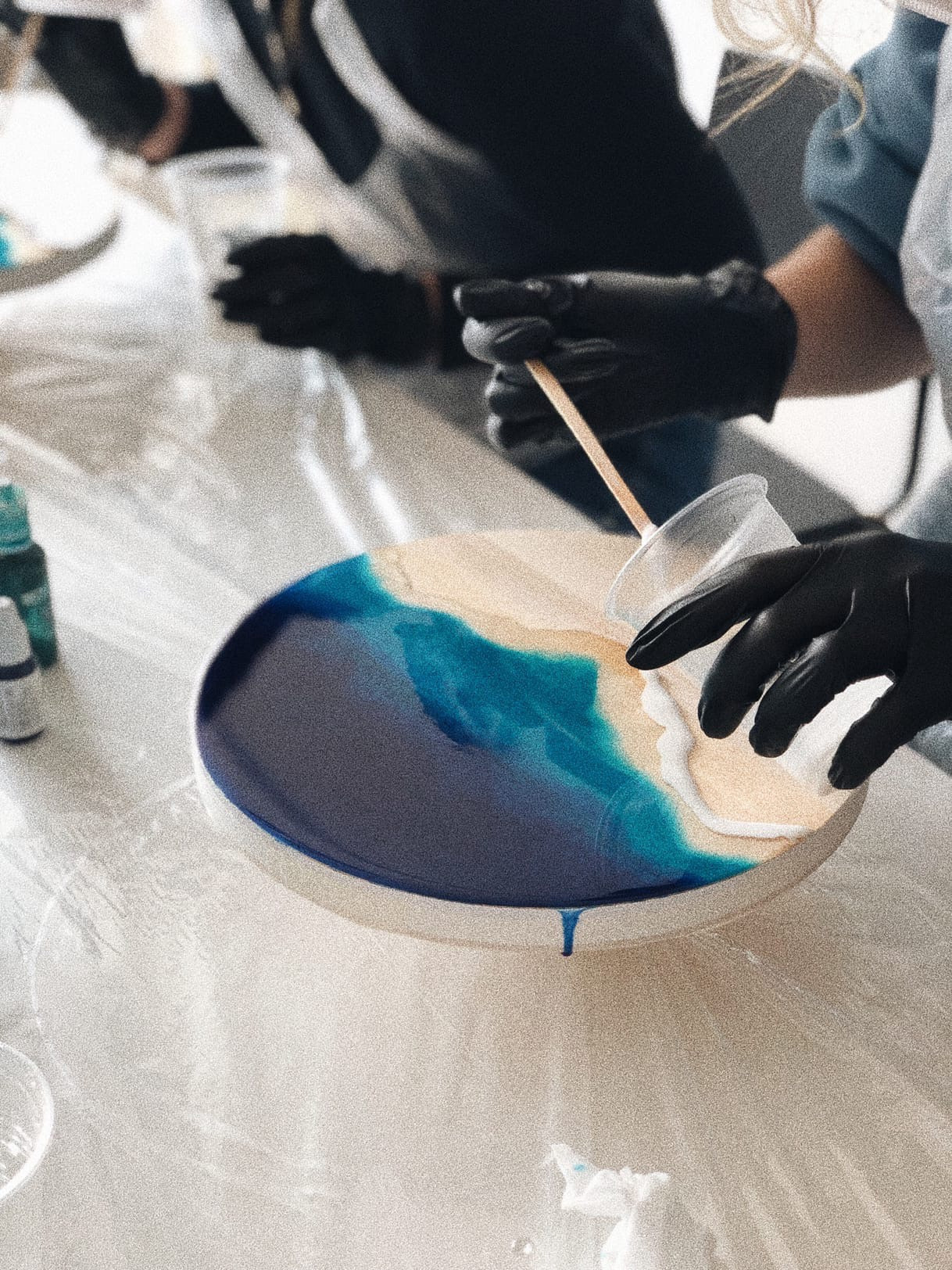 Мастер-классы. Seatales — эпоксидная смола и спиртовые чернила