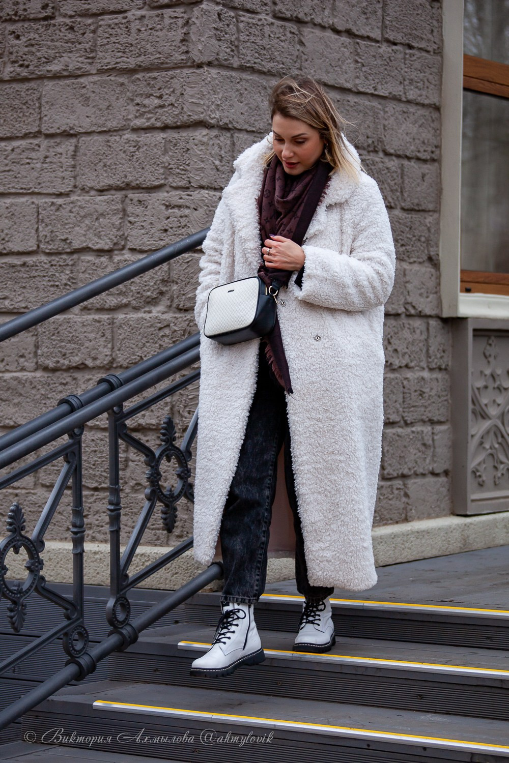 Прогулка с Хаски (Настя). Виктория Ахмылова. Фотограф в Москве