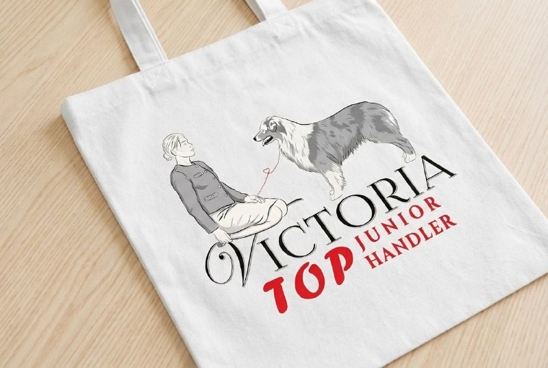 Лого для юного хендлера. Фотограф анималист Благовещенск. Сафонова Виктория