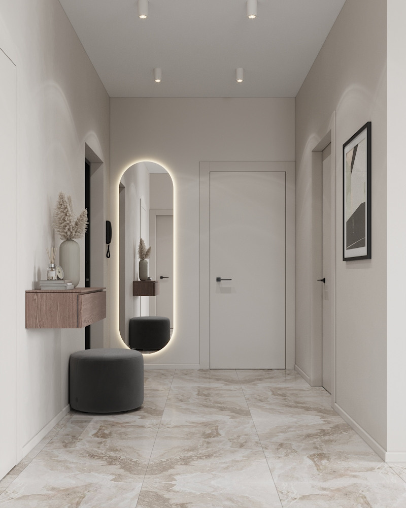 Современная квартира под сдачу в аренду 68 м²