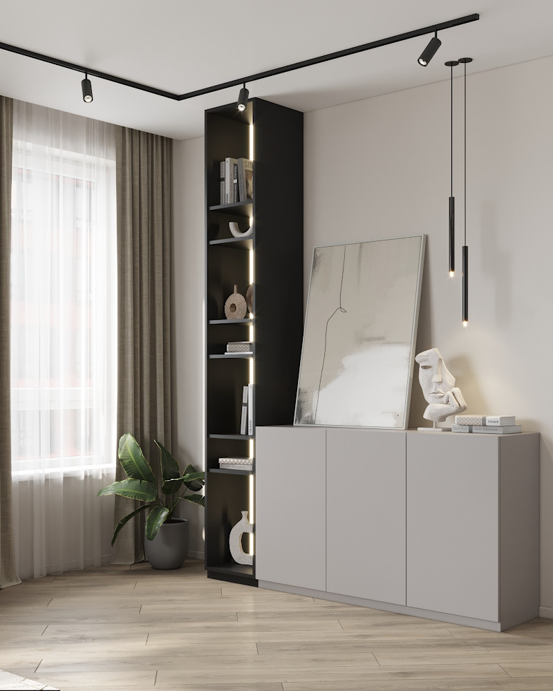 Современная квартира под сдачу в аренду 68 м²