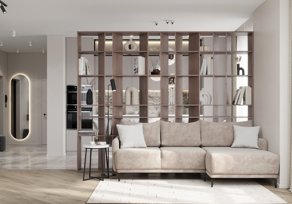 Современная квартира под сдачу в аренду 68 м²