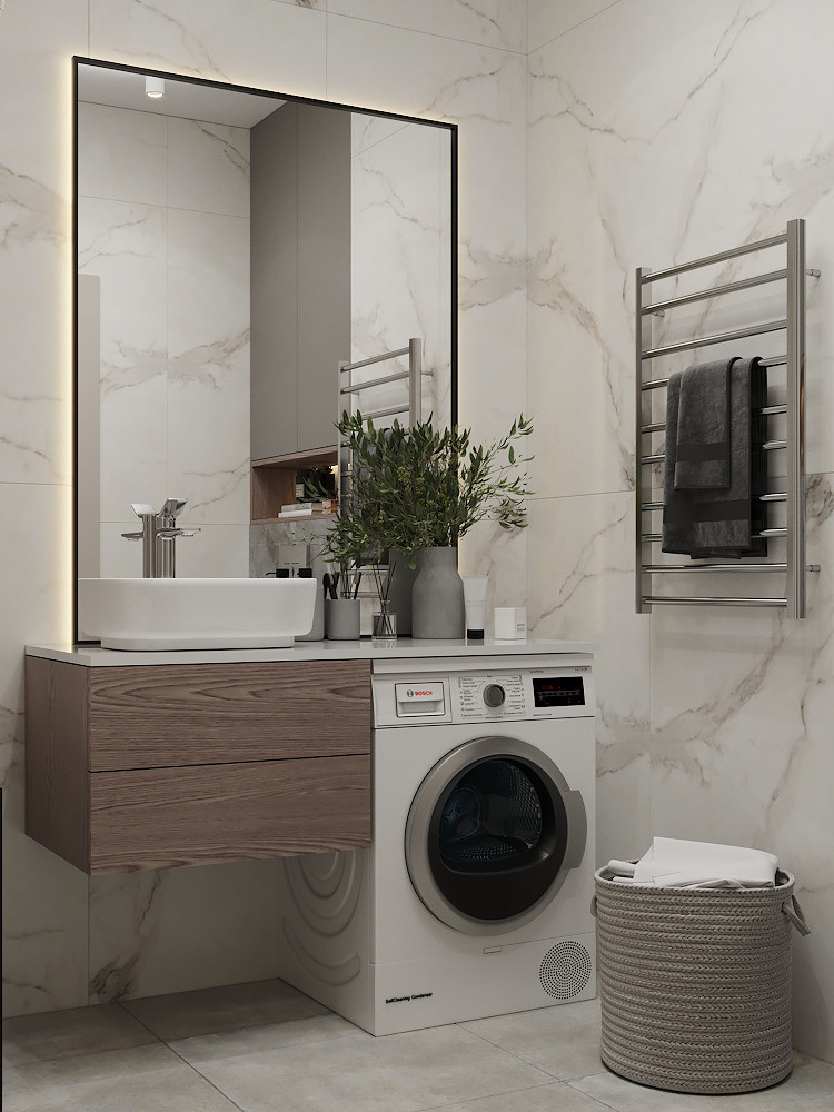 Современная квартира под сдачу в аренду 68 м²