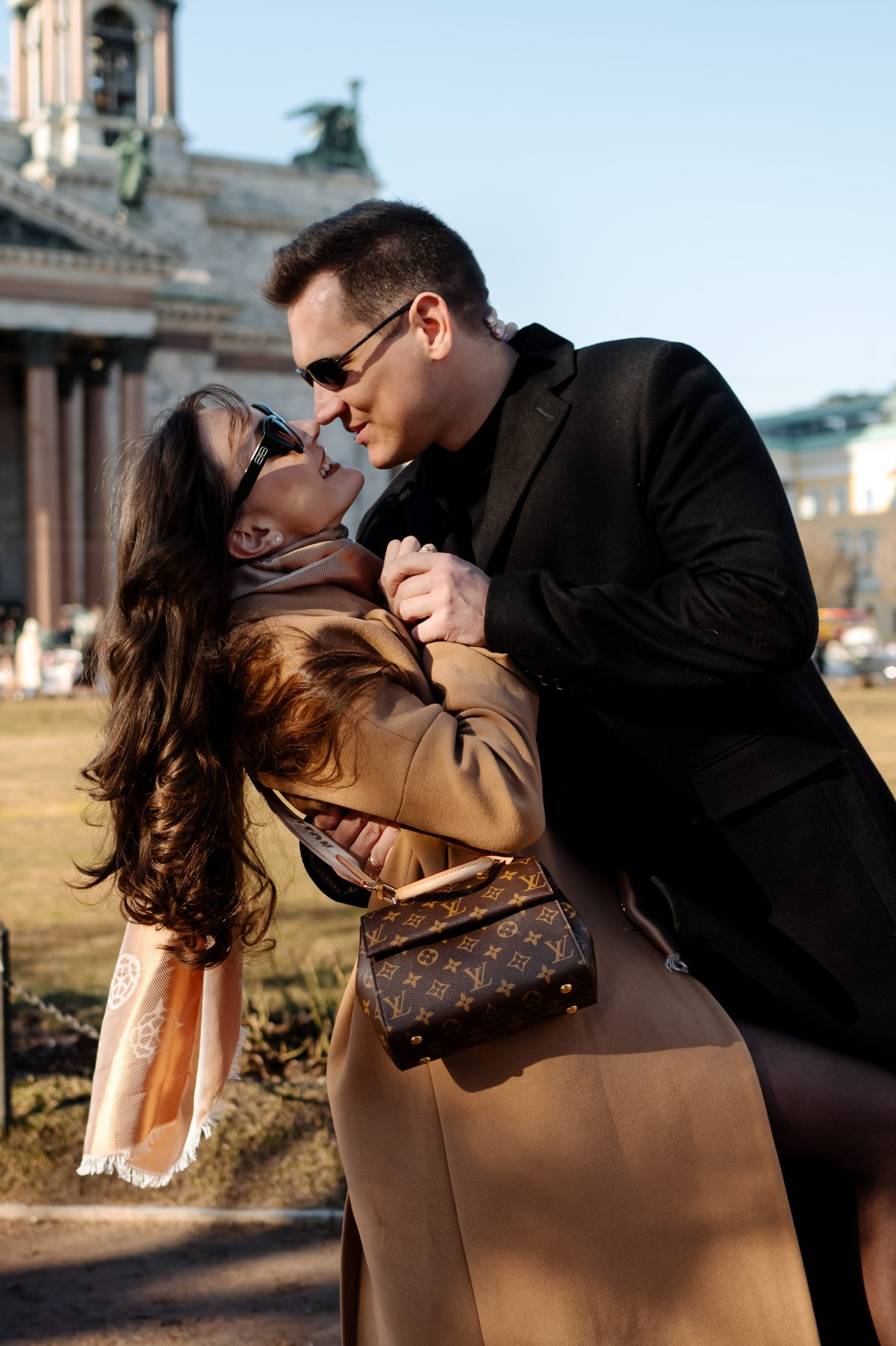 Лавстори. Исаакиевский собор. Свадебный и сеейный фотограф в Санкт-Петербурге Елена Худякова