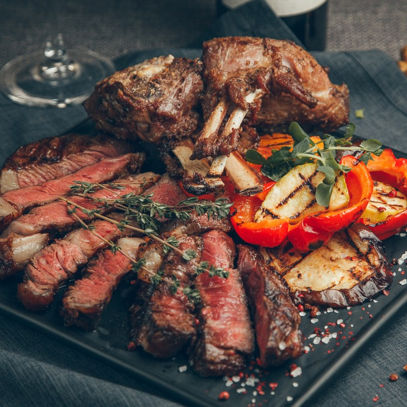 Съемка для ресторана "Угли"