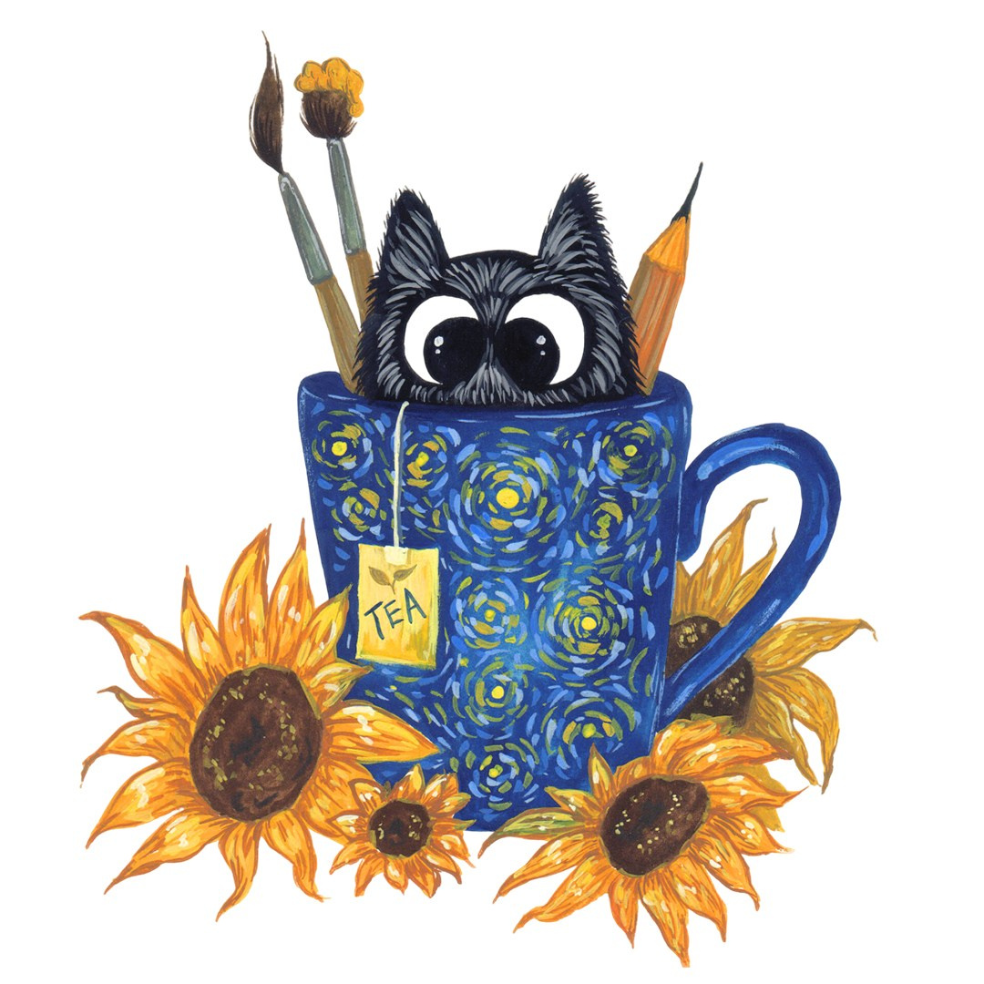 Пушистый Нечто — фантазии Ван Гога. Мира (жы!) и Наваждения