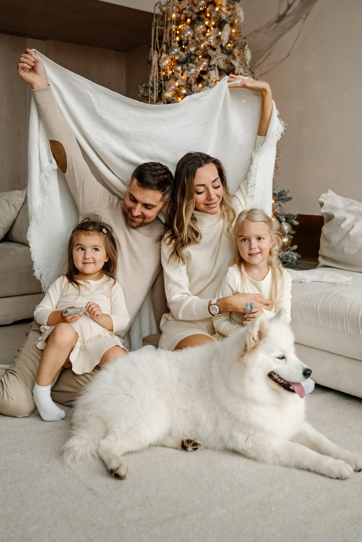 Семейная с собачкой. Свадебный и сеейный фотограф в Санкт-Петербурге Елена Худякова