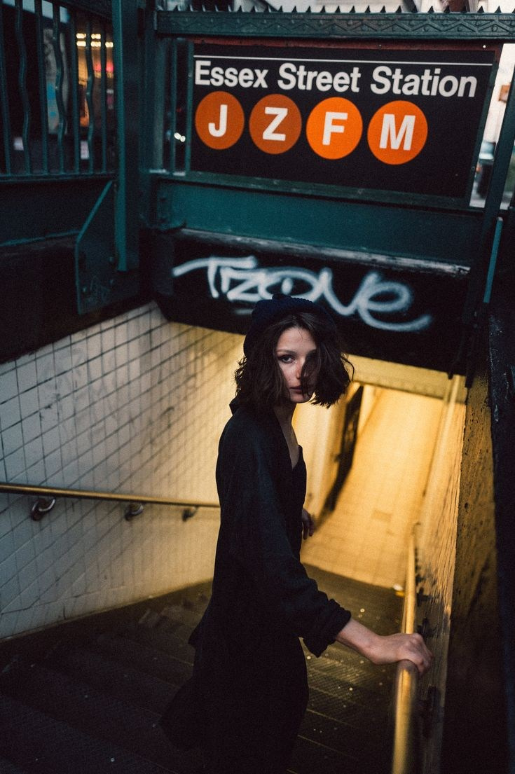 Референсы для прогулочной съемки, девушка