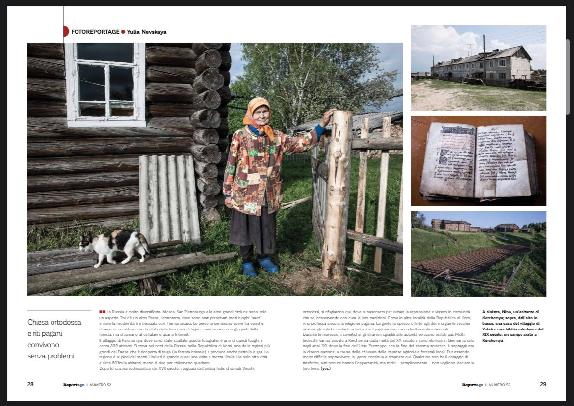Publications. Yulia Nevskaya, documentary photographer and photojournalist