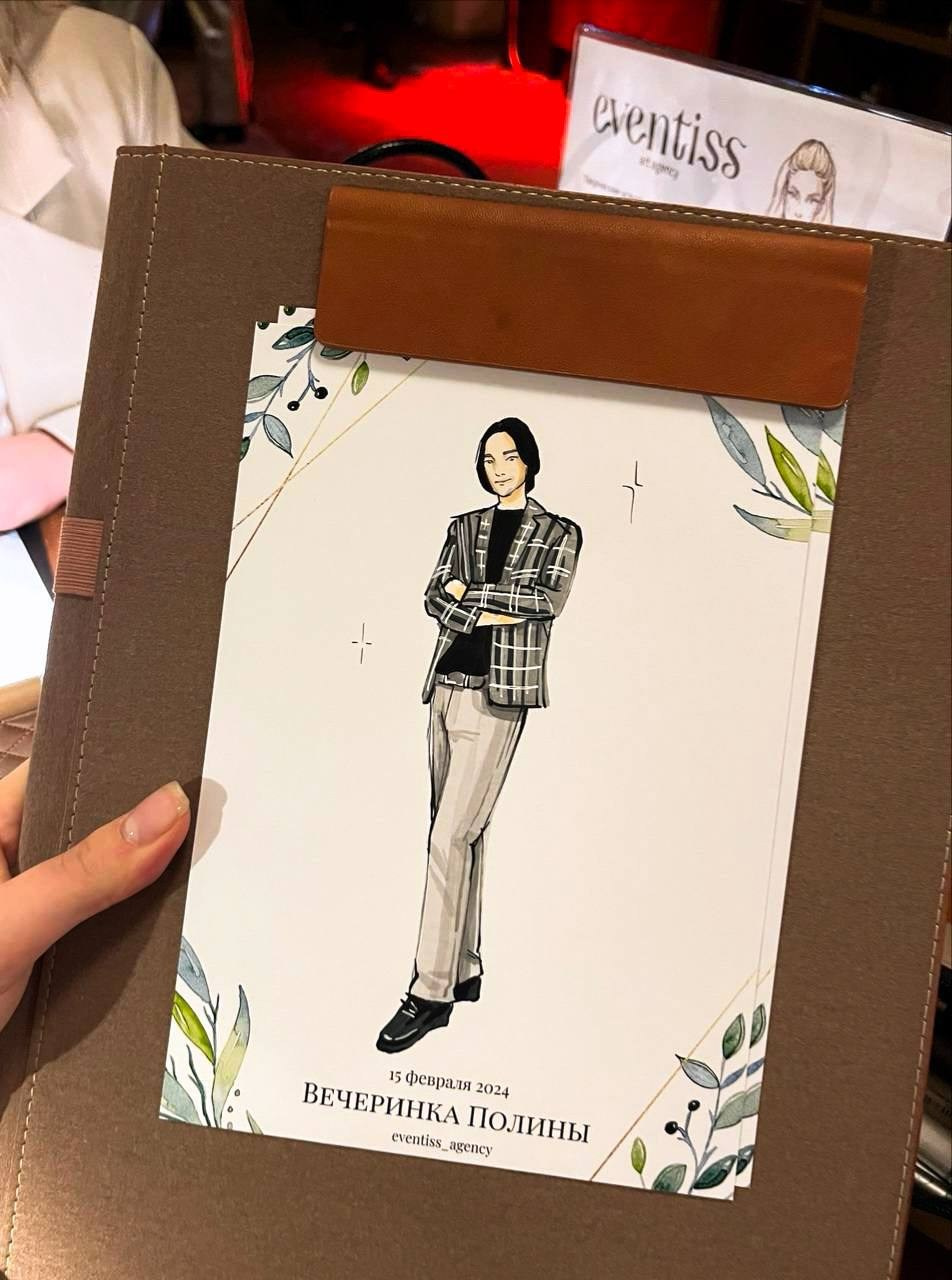 Рисование гостей Москва