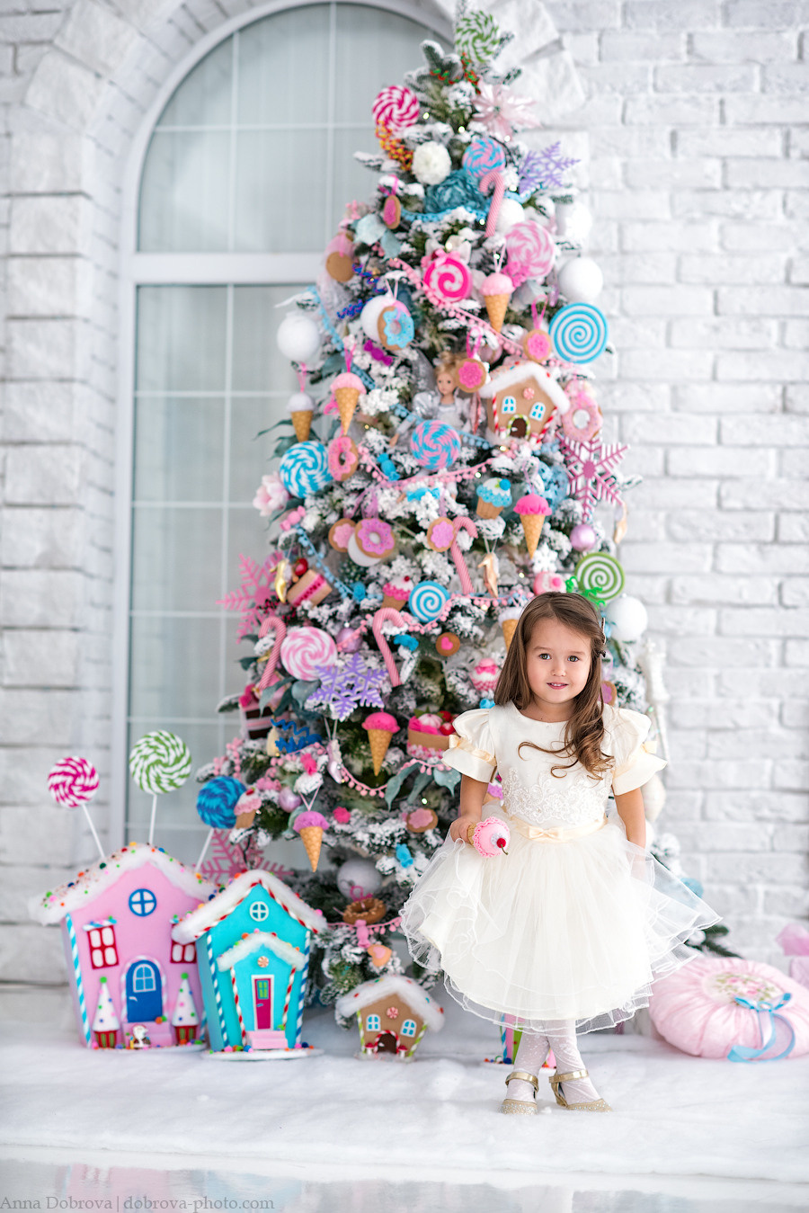 Новогодняя детская и семейная фотосъемка в фотостудии Иркутска