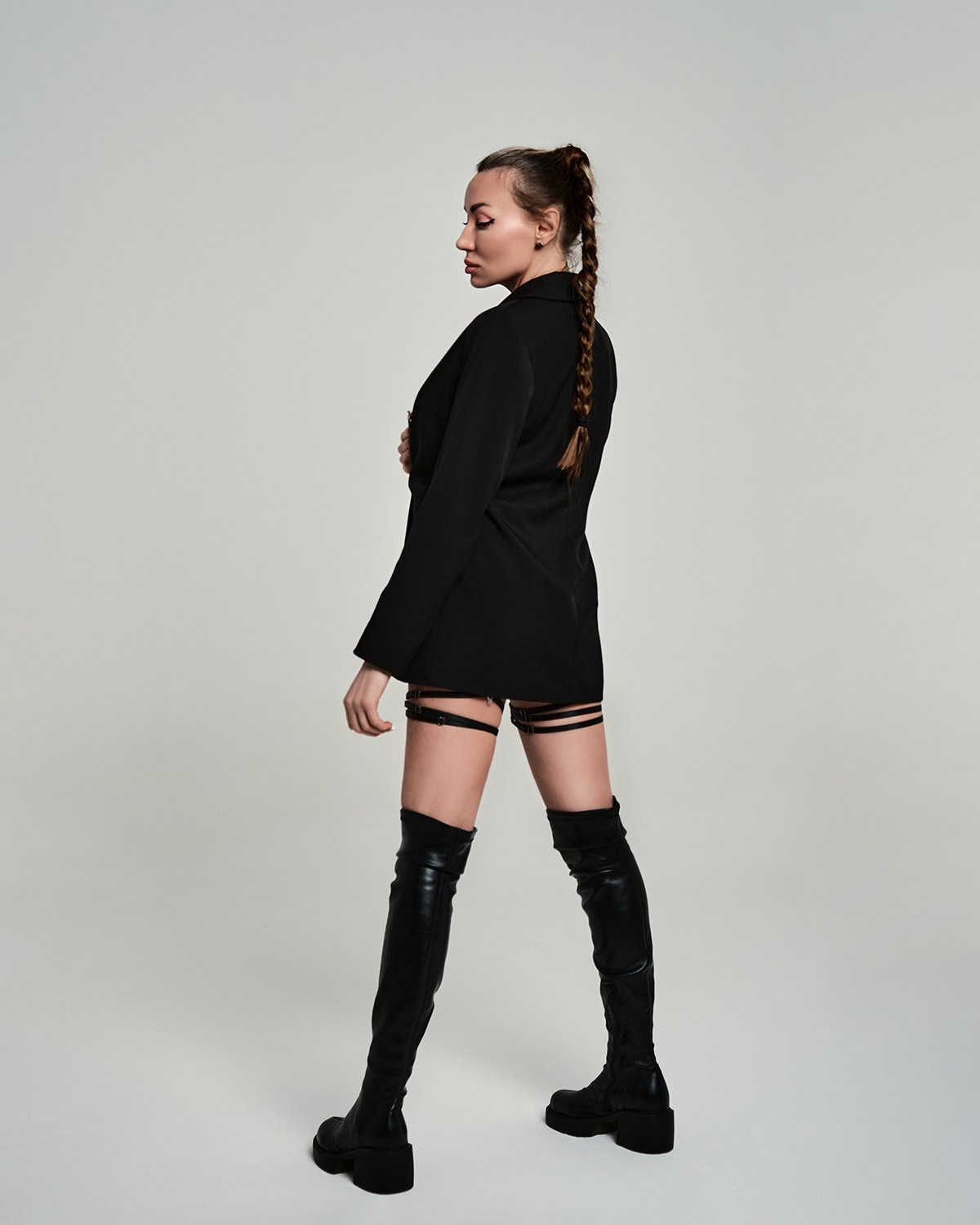 Будуарный портрет. Портретный фотограф на новый год в Москве Виктория Колышева