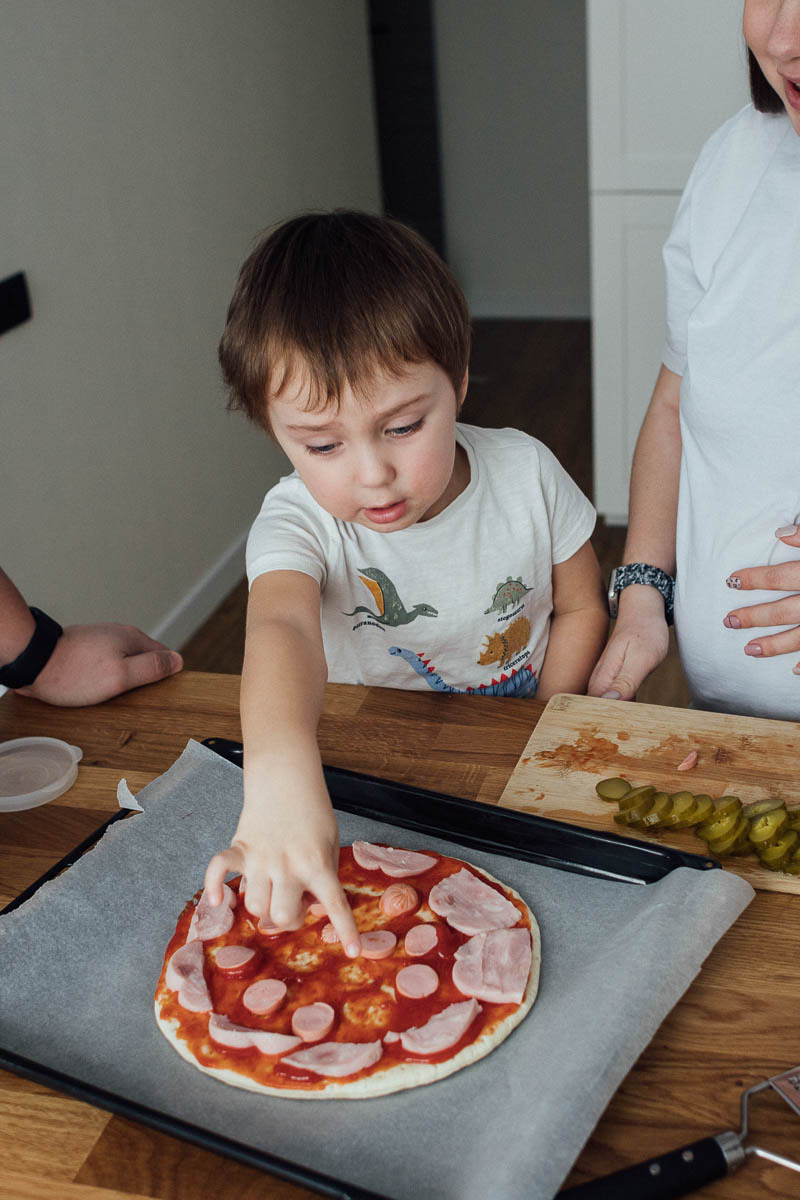 Пицца на троих. Семейный и свадебный фотограф в Москве Жнякина Юлия