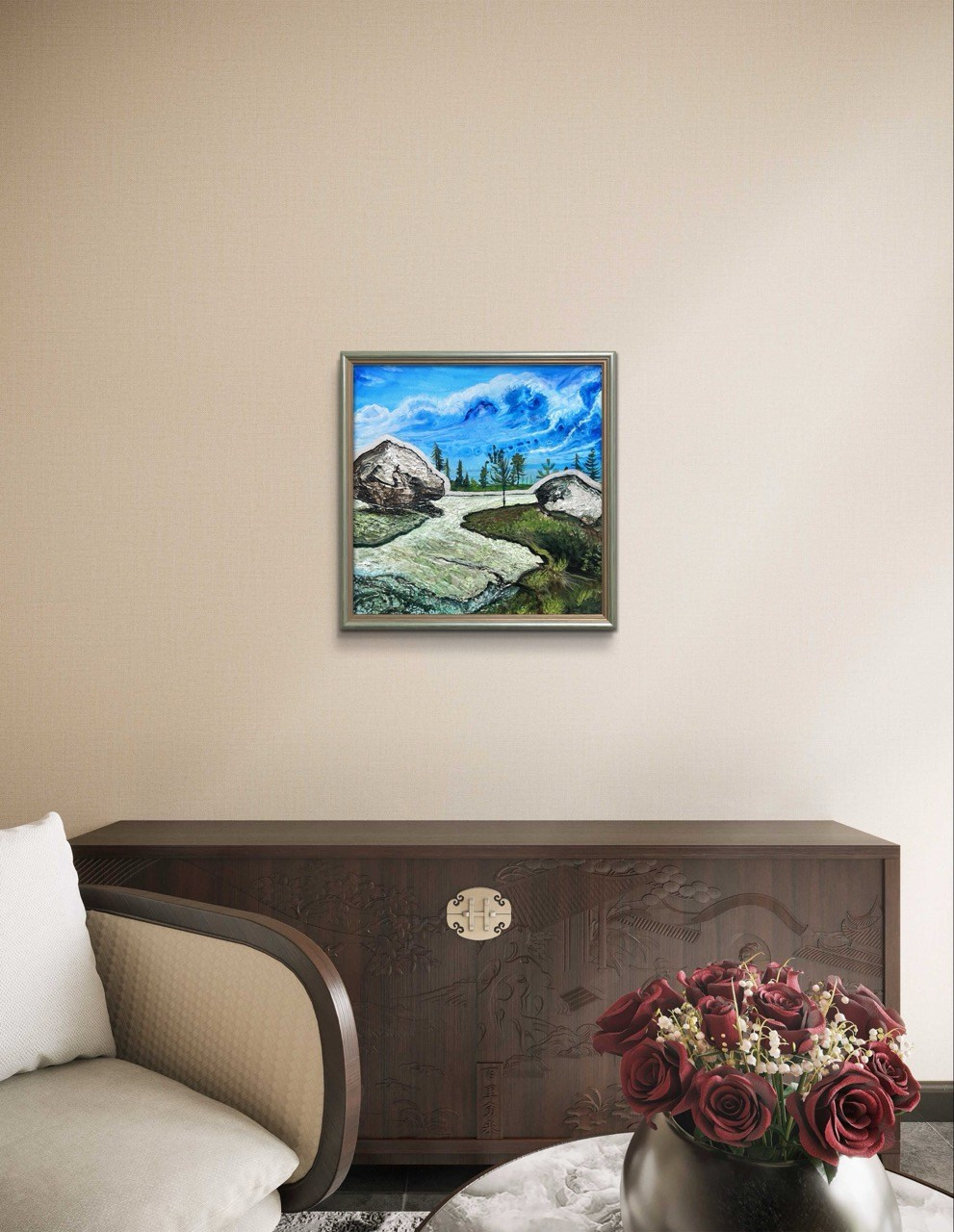 Серия «Места силы». Картины пейзаж