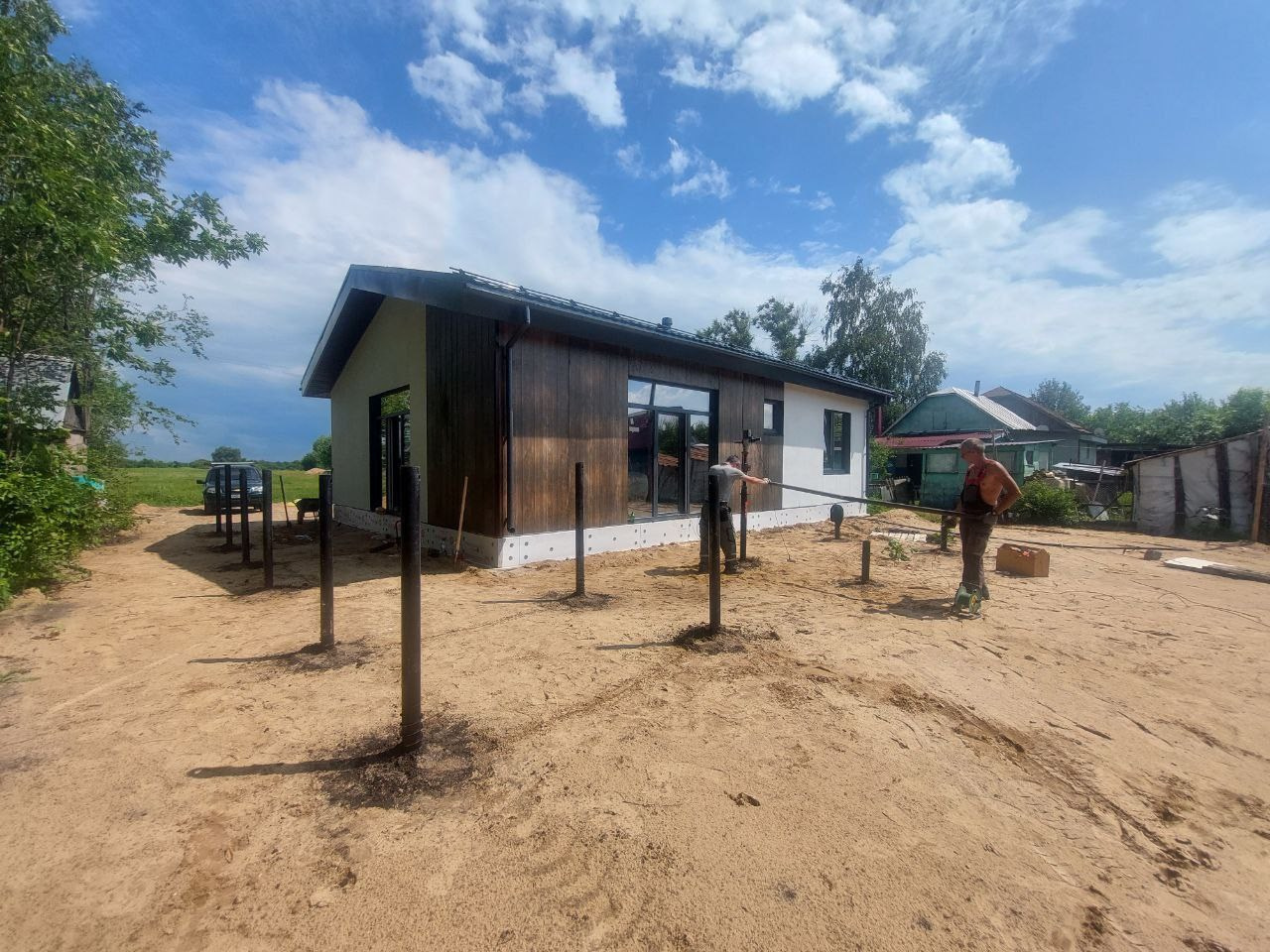 Монтаж террасы  