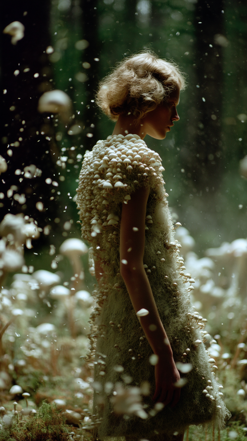Грибы. AI художник и фотограф Ольга Косина