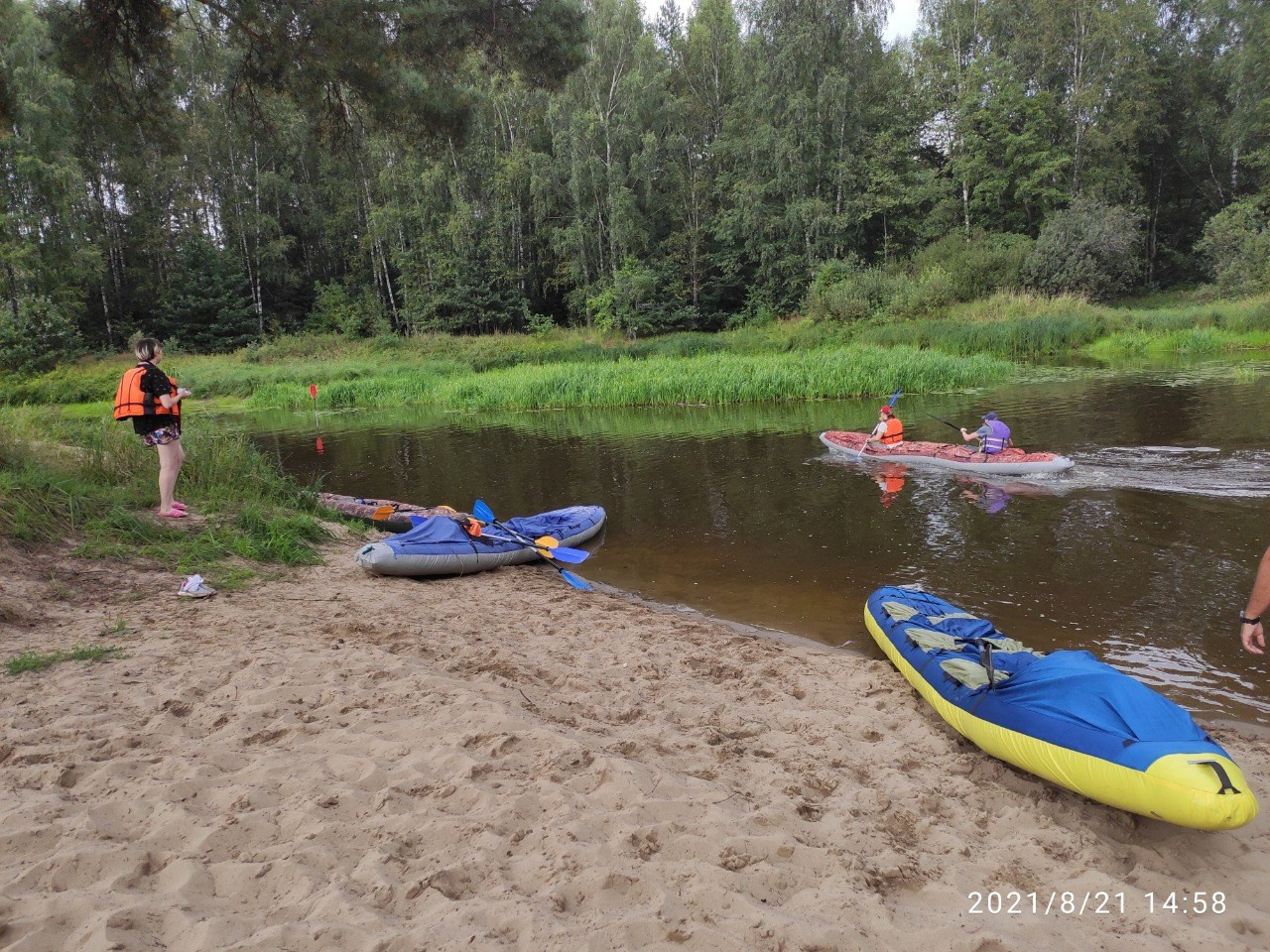 Сплав на байдарках 21.08.21. Галерея Фантим
