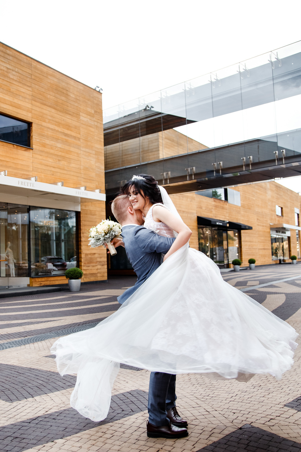 Свадебная фотосессия Агаты и Сергея. Портретный и свадебный фотограф Алла Карени Москва