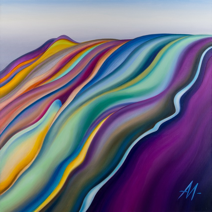 Художник Алексей Максимов. Живопись. Холст, масло. Montana.