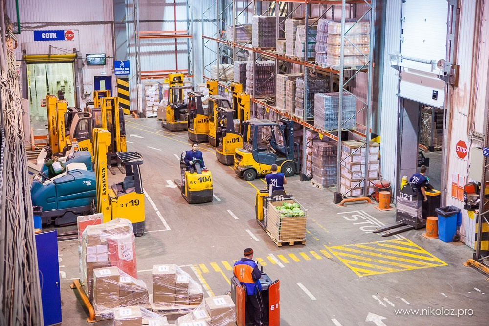 ДИКСИ склад. Видеооператор/Фотограф Николай Завьялов