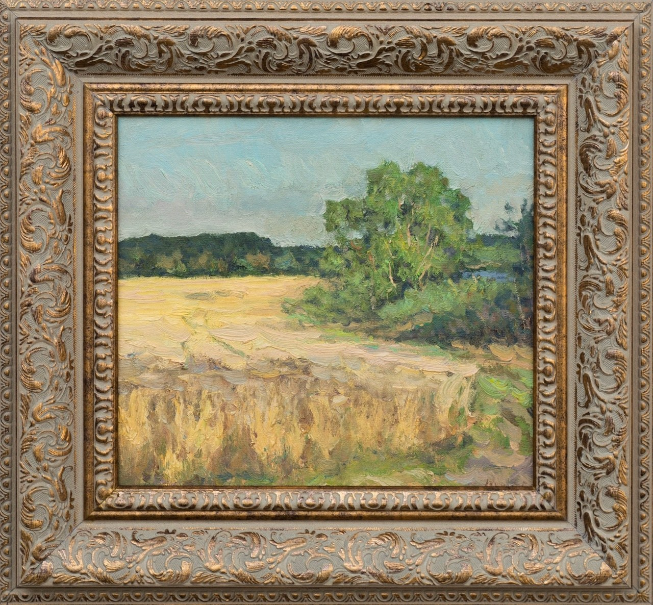 В июле. Художник Александр Каверин