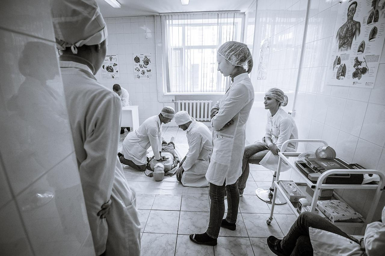 Медицинский колледж. Репортажный фотограф Антон Буценко