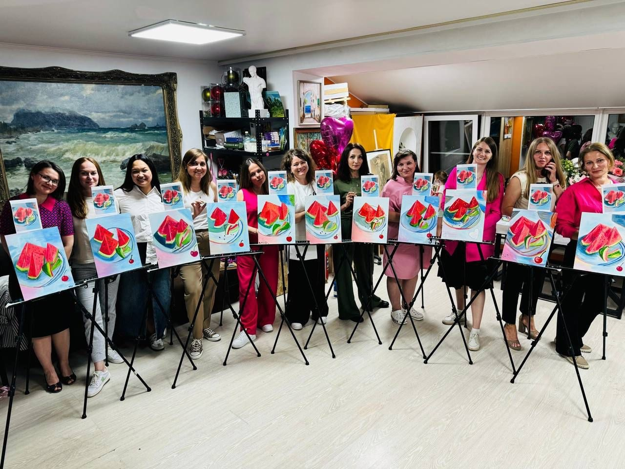 Арт-вечеринки. Арт-вечеринки и мастер-классы в Москве для взрослых и детей