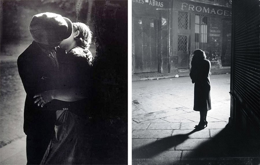 фотография Брассаи с ночными жителями Парижа и тенями