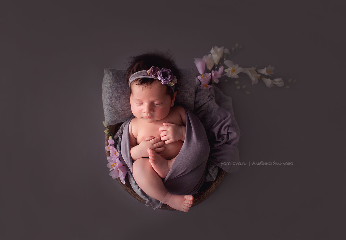 Альбина. Фотограф новорожденных и детей до года в Казани Альбина Ямилова