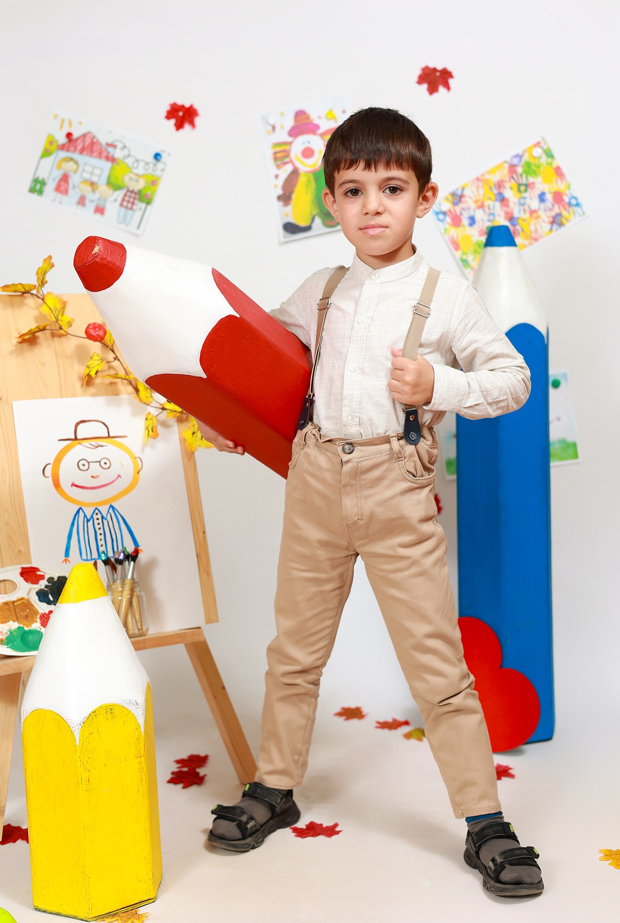 Краски осени. Выпускные альбомы в Иваново в детский сад и школу. Александр и Светлана Янкины