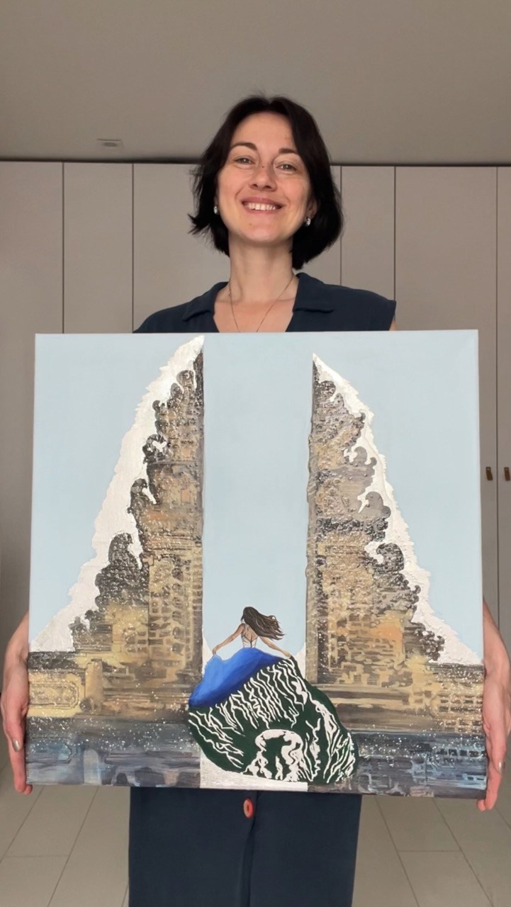 Серия «Волшебница Изумрудного Востока». Картины пейзаж