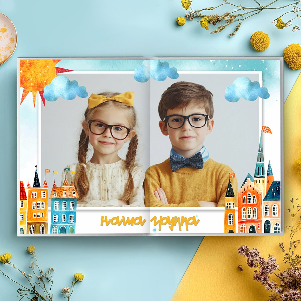 Дизайны альбомов для начальной школы. Детский и семейный фотограф   г. Краснодар