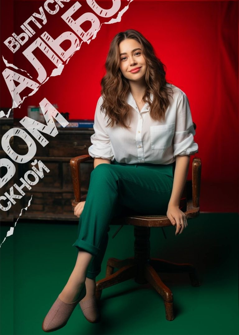 Дизайн «NEON 2.0». Школьный фотограф в Челябинске. Выпускные фотоальбомы