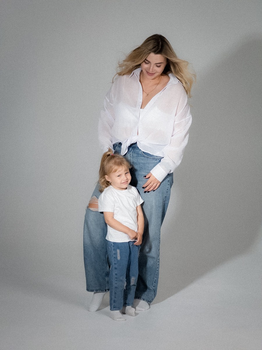 Мама и дочка. Фотограф Барнаул Софья Бояринова