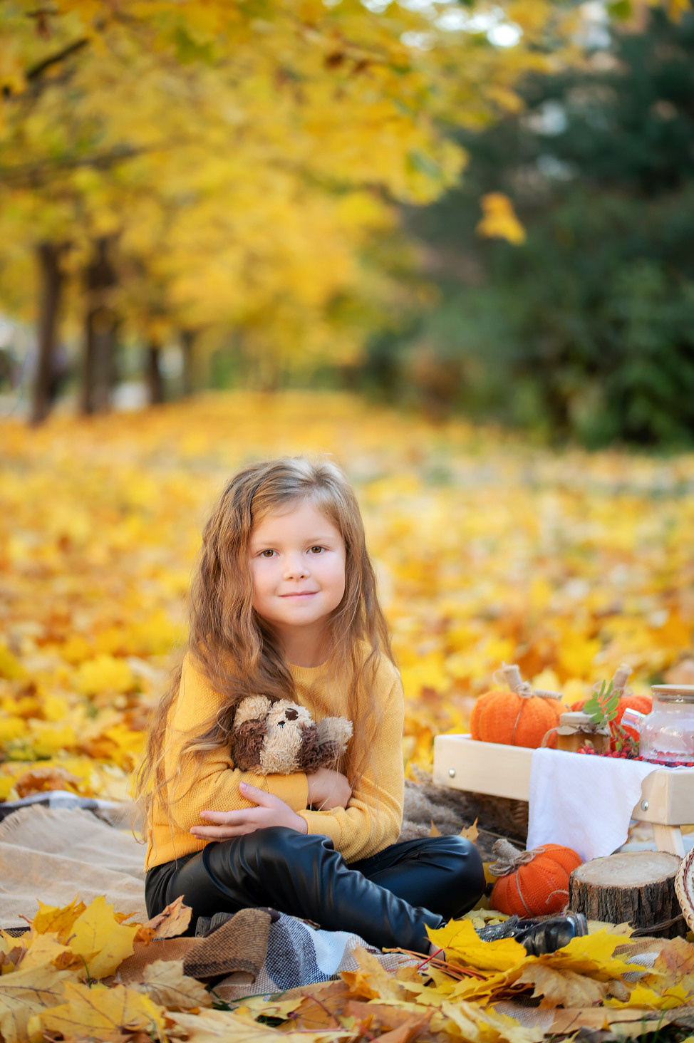 Осенние съемки 2022. Детский и семейный фотограф Москва Рязань